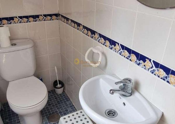 HALF SEASON.  RENTED FROM 1.9.24-30.6.25 NICE APARTMENT IN BENAJARAFE ON THE 2ND LINE OF BEACH (MALAGA)