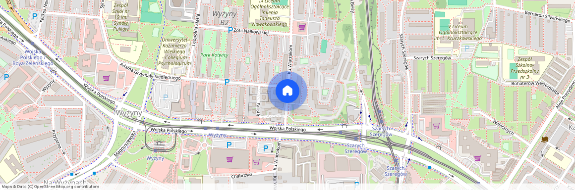 ul. Ku Wiatrakom, Wyżyny, Bydgoszcz, kujawsko-pomorskie