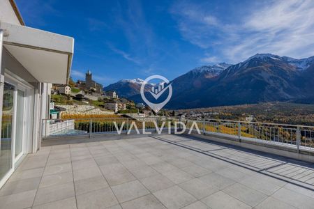 Wohnen mit Weitblick - moderne 2.5-Zimmer-Attikawohnung in den Leuker Rebbergen - Photo 2