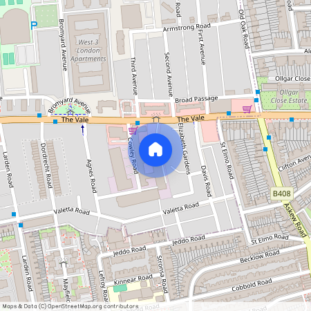 Colonnade Gardens, W3, Askew Road