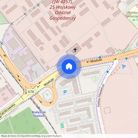 ul. Wiadukt, Nowe Miasto, Białystok, podlaskie