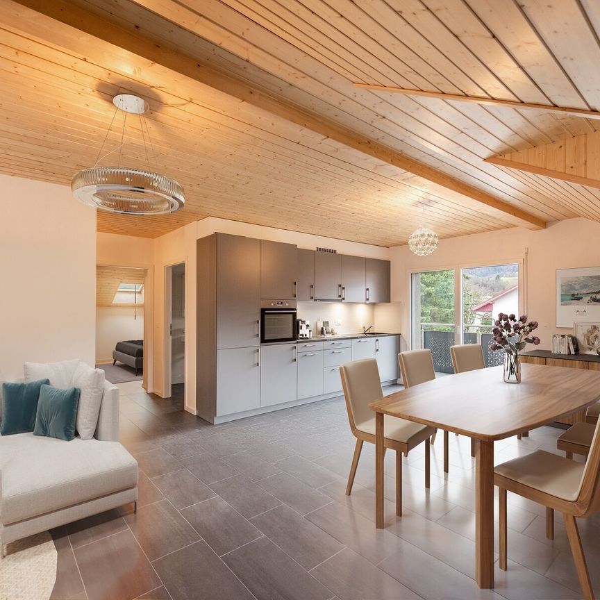 Beautiful 3.5 room apartment on the top floor - Photo 1