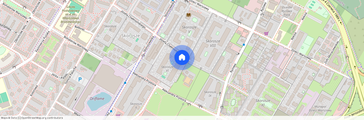 ul. Skoroszewska, Skorosze, Ursus, Warszawa, mazowieckie