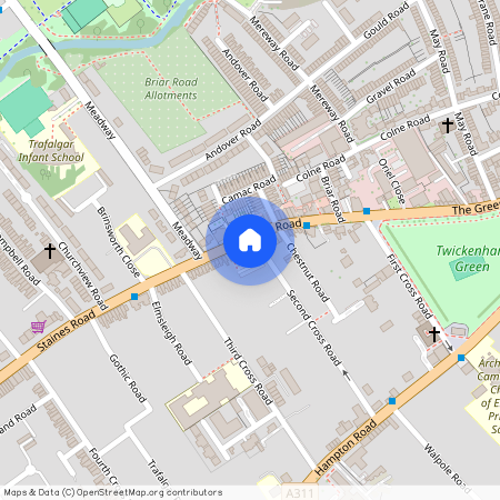 Cherry Tree House, 59a Staines Road, TW2 5BH, Twickenham