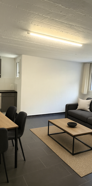 St-Imier, studio on the ground floor in the city center - Photo 1