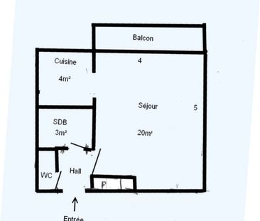 Location Appartement 1 pièce 32m² MARSEILLE 6ème - Photo 6