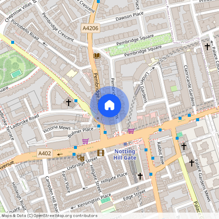 Pembridge Gardens, Notting Hill, W2