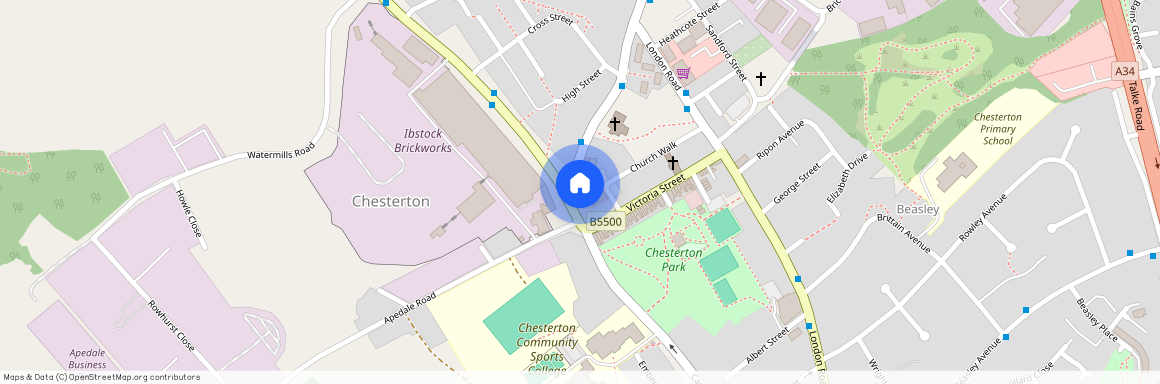 Red Lion Square, Chesterton, ST5