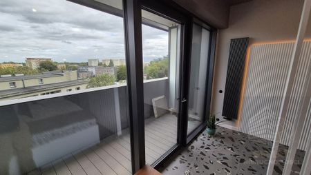 Kawalerka w Hanza Tower, balkon, basen - Photo 5