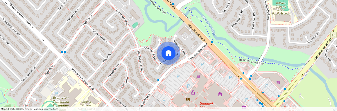 Donaldson Drive, Brampton, ON L6Y 3H1