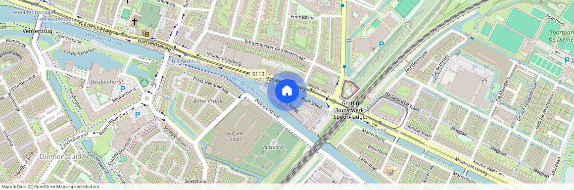 Punt Sniep, 108, Diemen