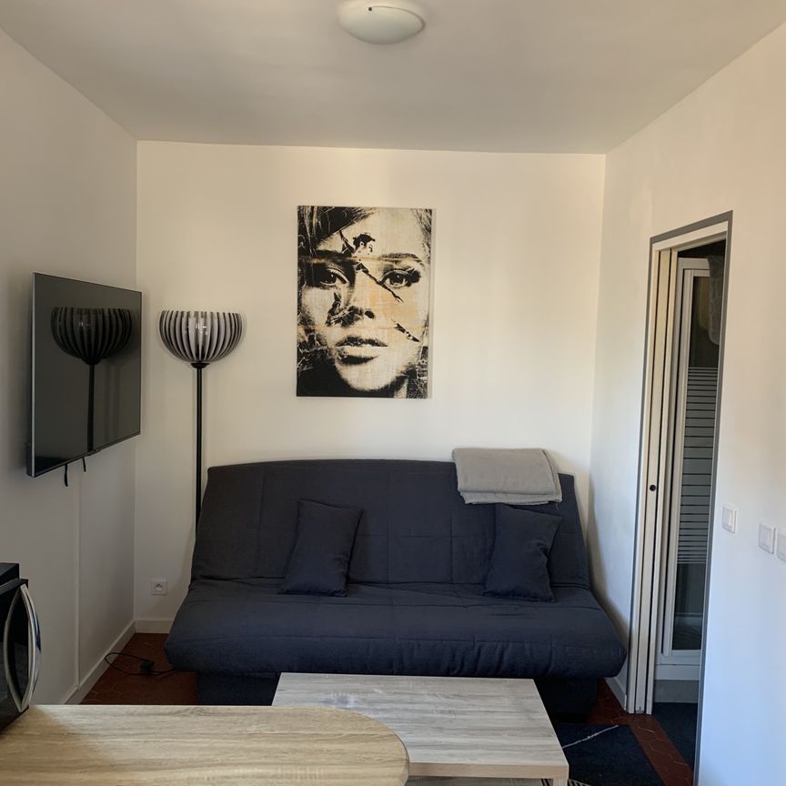 Location, Studio rénové et meublé type 15,43 m2, 1 pièce principale proche commodités. Aix en Provence (13100) - Photo 1