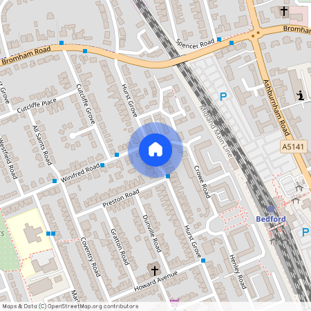 Hurst Grove, Bedford, Bedfordshire, MK40