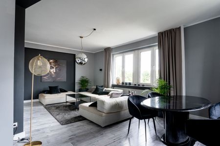 Wunderschöne, möblierte 3-Zimmer-Wohnung mit Balkonen in Düsseldorf-Düsseltal - Foto 5