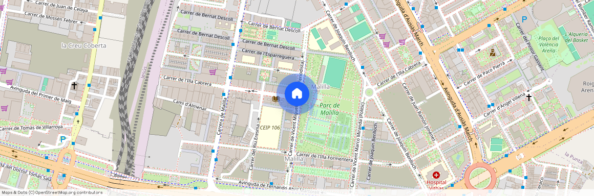 Carrer de Vicent Miguel Carceller (Periodista), 46026 Valencia, Spain