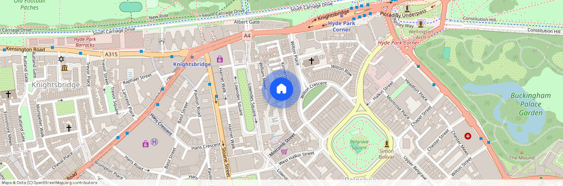 Kinnerton Yard, Knightsbridge, SW1X