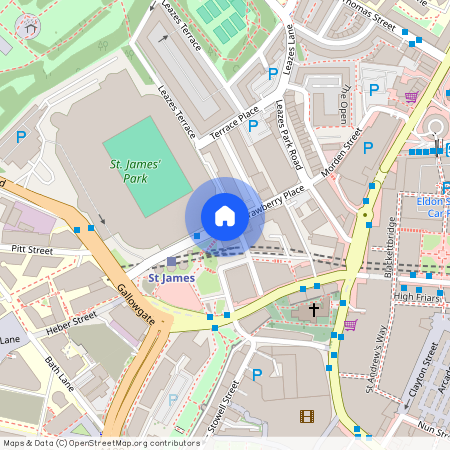 (?ppw Inc Wifi And Tv License) St James' View, City Centre, NE1