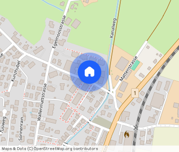 1.5 Zimmer, 49 m², 3. Stock - Foto 1