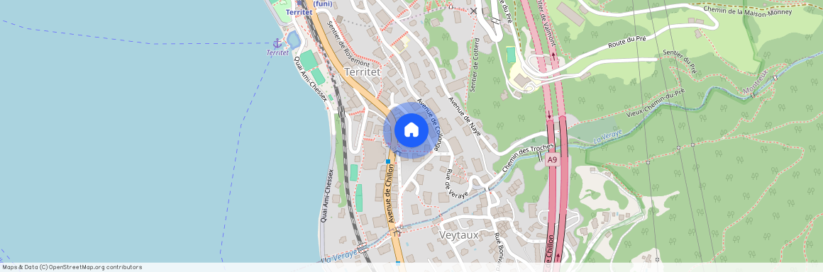 Chemin des Terrasses 3-5, 1820 Territet