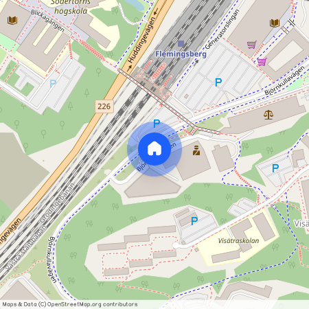 Björnkullavägen, Huddinge