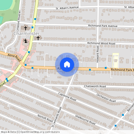 Richmond Park Road, Bournemouth, Dorset, BH8 8TR