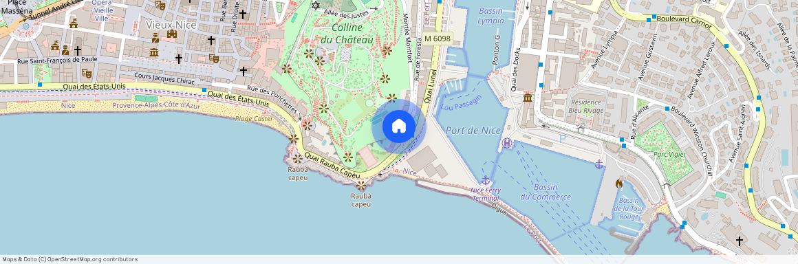 6 PLACE GUYNEMER, NICE PORT