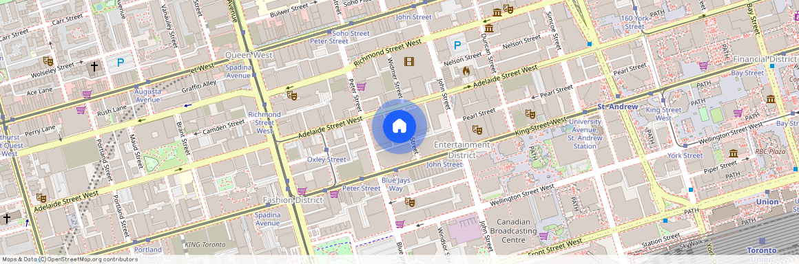 8 Widmer Street, Toronto