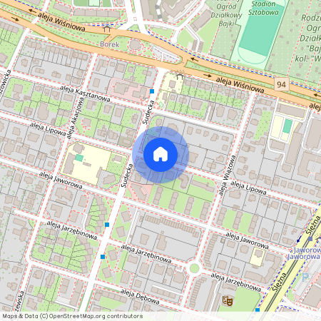 al. Lipowa, Borek, Krzyki, Wrocław, dolnośląskie