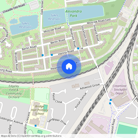 Petersburg Road, Stockport, Greater Manchester, SK3