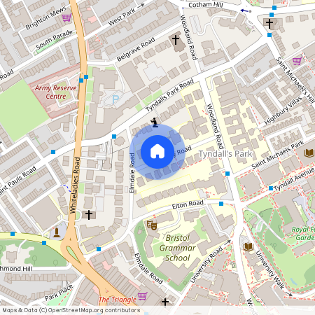 Clifton, Priory Road, BS8 1TU, Bristol