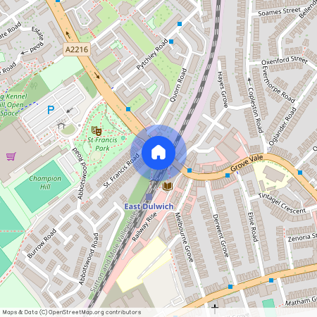 East Dulwich Estate, East Dulwich, London, SE22