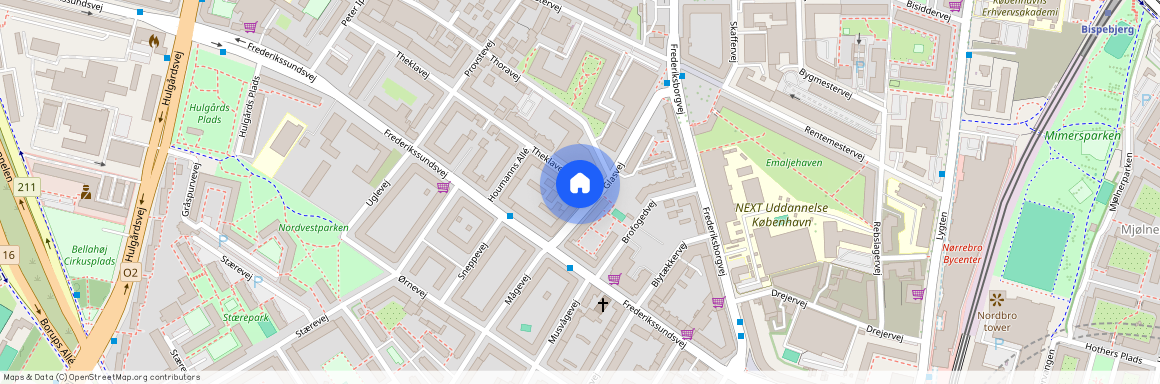 Theklavej 35, st. 1, 2400 København NV