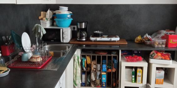 Appartement de type F3, en duplex, offrant une grande entrée au RDC. - Photo 3