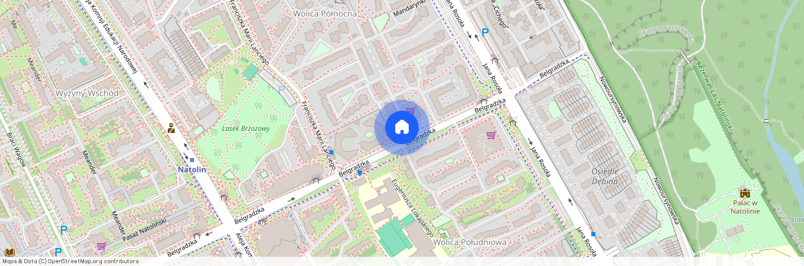 Belgradzka 8, Natolin, Ursynów, Warszawa, mazowieckie