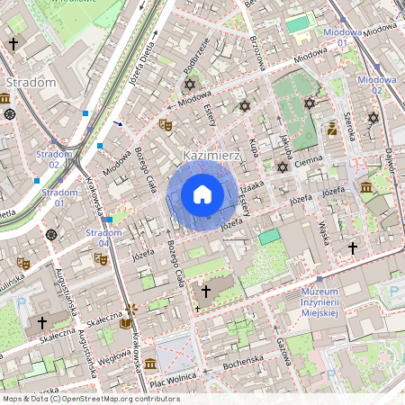 ul. Nowa, Kazimierz, Stare Miasto, Kraków, małopolskie