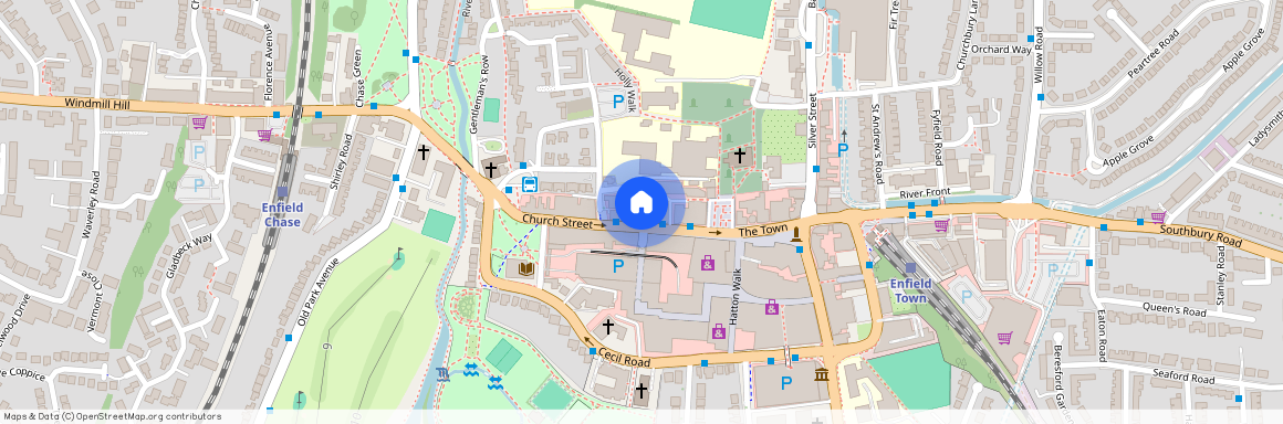 Church Street, Enfield, Greater London, En2, Enfield, Greater London, EN2