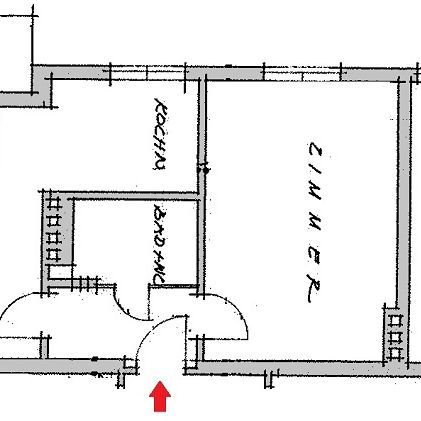 2-Zimmer-Wohnung im Erdgeschoss mit Balkon - Photo 2
