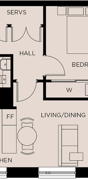 1 Bedroom Apartment (1) - Photo 1