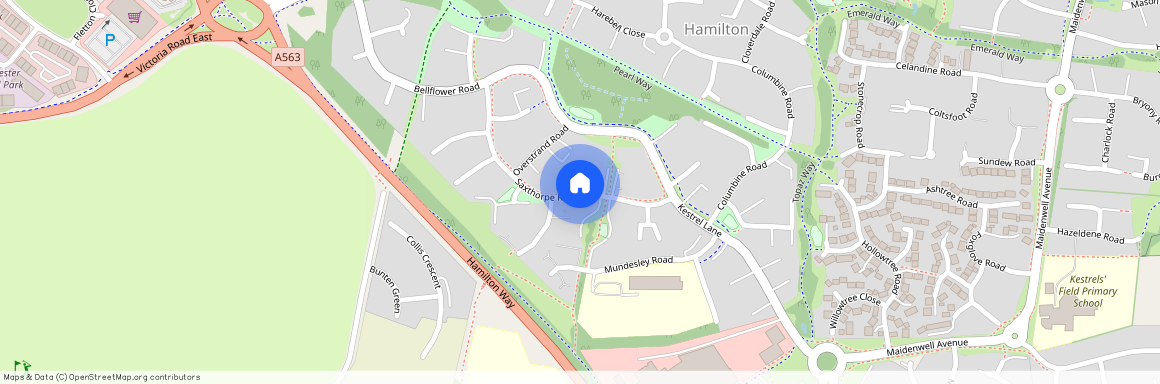 Saxthorpe Road, Hamilton, Leicester, LE5