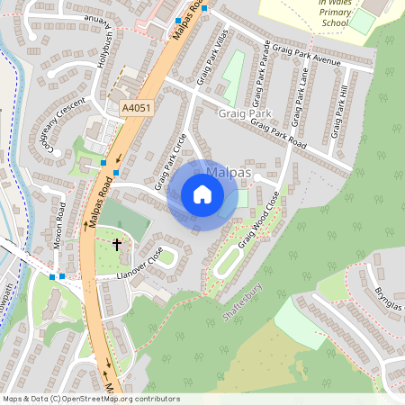 Graig Park Circle, Newport, South Wales, NP20