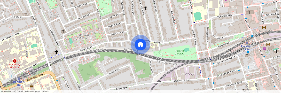 Lyndhurst Grove, London, SE15