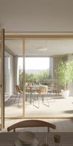 3.5-room new construction apartment, development "Wohnpark Oberdorf" - Photo 4