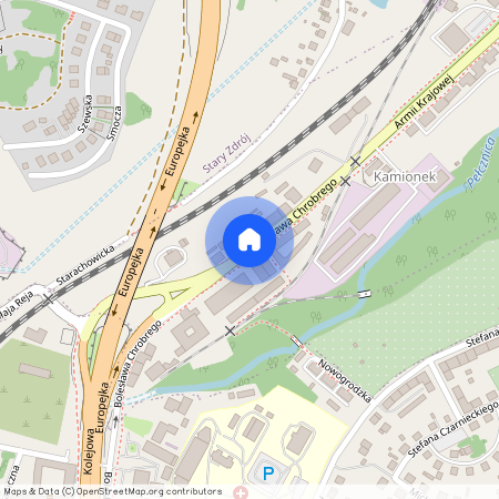 ul. Bolesława Chrobrego, Nowe Miasto, Wałbrzych, dolnośląskie