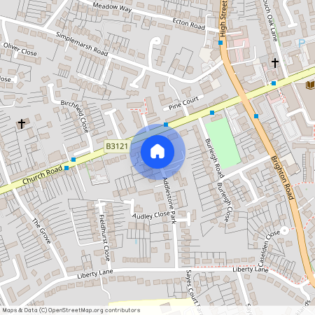 Oaktree Court Addlestone Park, Addlestone, Surrey, KT15