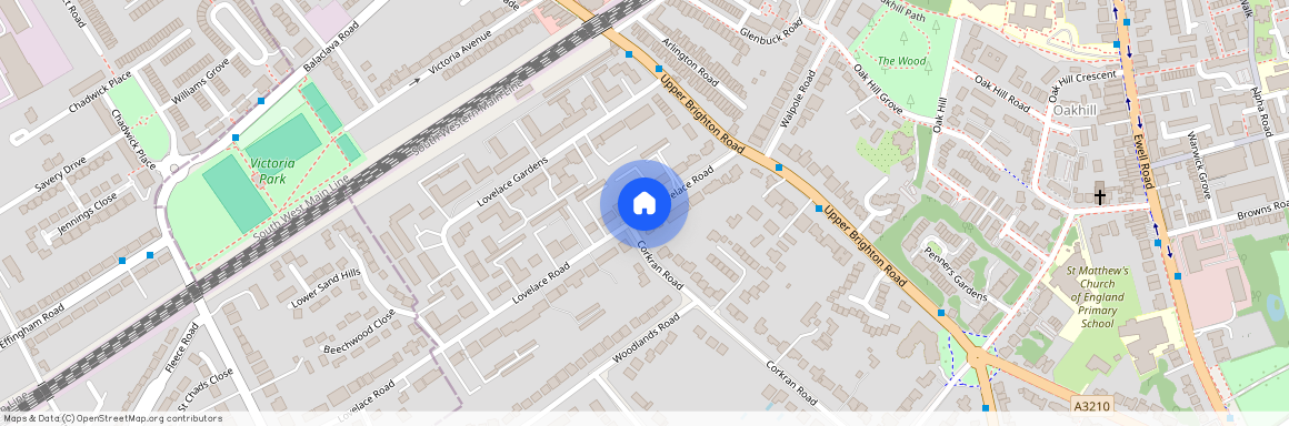 Woodville Gardens, Surbiton, KT6