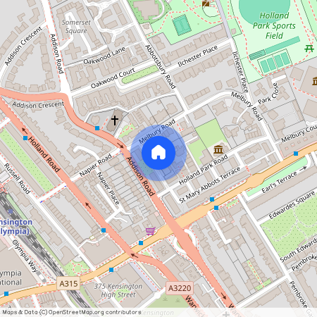 Strangways Terrace, Holland, W14