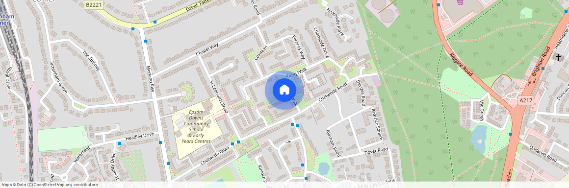 Chavecroft Terrace, Broad Walk, Epsom, Surrey, KT18