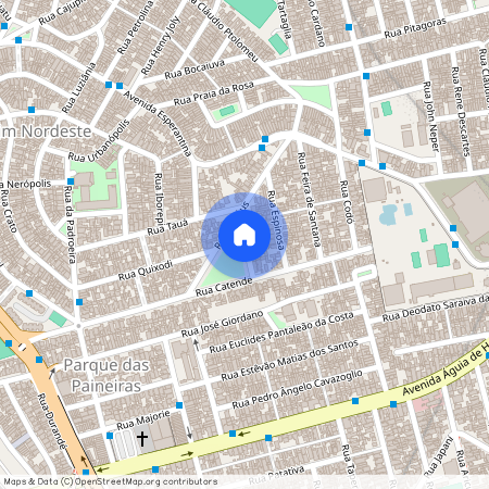 Rua Bacabal, Parque das Paineiras, São Paulo - SP, 03691-130, Brazil