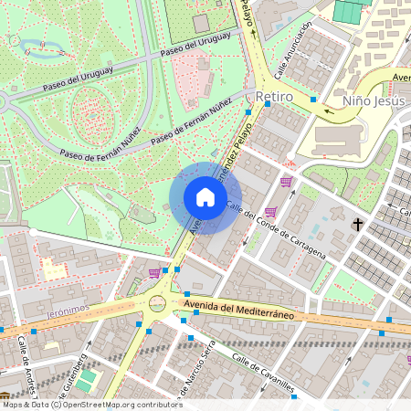 Avenida de Menéndez Pelayo, Madrid, Community of Madrid 28007