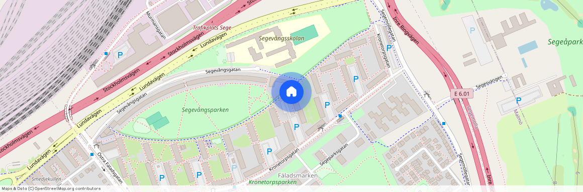 Kronetorpsgatan 78A, Segevång